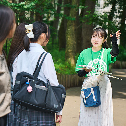 常磐大学のオープンキャンパス