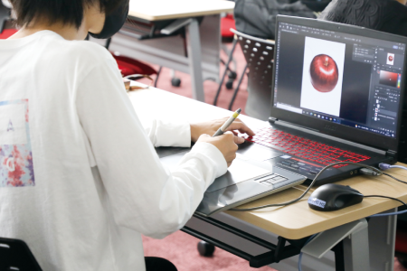 ＥＣＣ学園高等学校　大阪梅田キャンパス　通学スタイル　CGイラストアニメコース