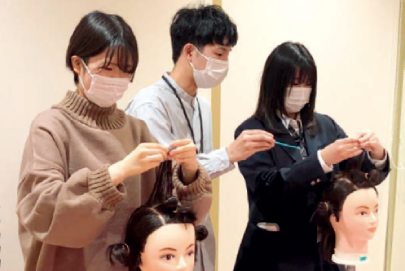 職業体験（飛鳥未来高等学校　札幌キャンパス）
