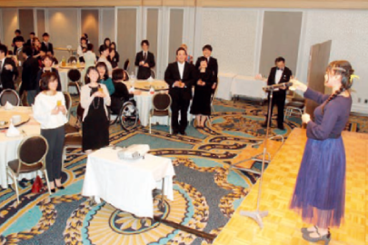 謝恩会（飛鳥未来高等学校　札幌キャンパス）