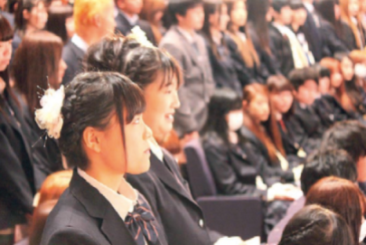 入学式（飛鳥未来高等学校　池袋キャンパス）
