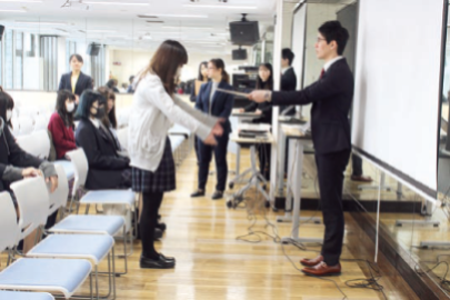 前期終業式（飛鳥未来高等学校　池袋キャンパス）