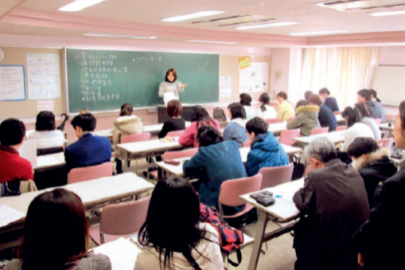 後期始業式（飛鳥未来高等学校　池袋キャンパス）