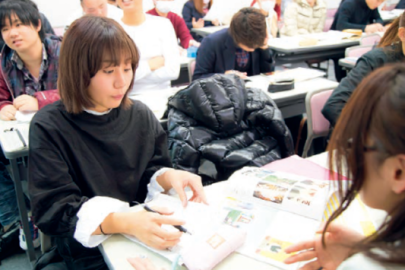 終業式（飛鳥未来高等学校　池袋キャンパス）