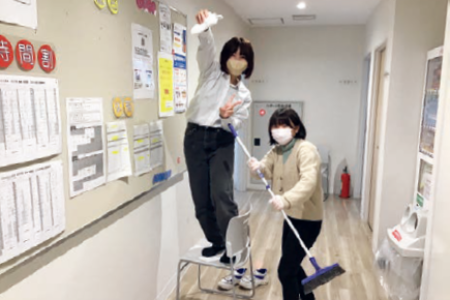 清掃祭（飛鳥未来高等学校　名古屋キャンパス）