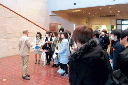 美術館見学（飛鳥未来高等学校　仙台キャンパス）