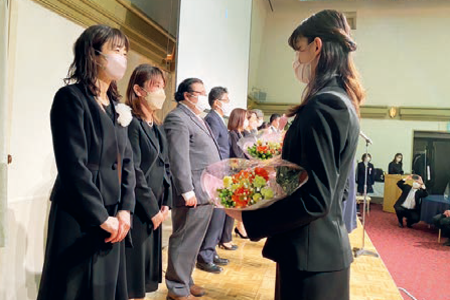謝恩会（飛鳥未来高等学校　仙台キャンパス）